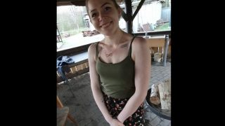 Geiler Outdoor User Fick mit Besamung (Bria_Blume)