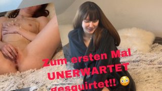 LisaLangen @ Zum ersten mal in meinem Leben gesquirtet! ????