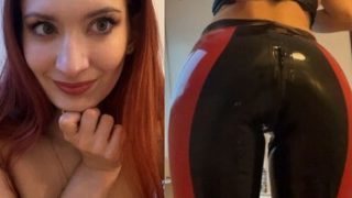 ElaVirgin – Mund offen? Jetzt der Highlight von der Lackleggins! Megaorgasmus