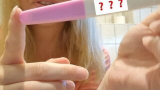 Lilly-Blume @ SCHWANGERSCHAFTS LIVE TEST UNCUT! Wurde ich dank Stiefmutti geschwängert?